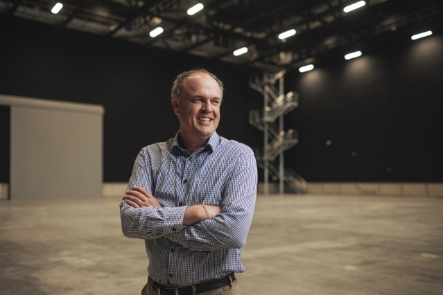 Screen Auckland Manager, Matt Horrocks at Auckland Film Studios 